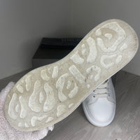 Alexander McQueen Sneakers, 'Black Heel' Leather Oversized (44.5)