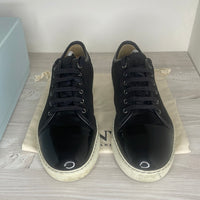 Lanvin Sneakers, Herre 'Sort' Lak Toe (43)