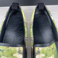 Gucci Sneakers, Green 'Bloom' Slip-on (44.5)