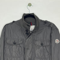 Moncler Vindjakke, Herre 'Grå' Delonix (M3 / Large) 🪸