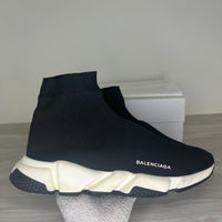 Balenciaga Sneakers, Herre Speed Trainers Black and White (46)