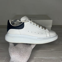 Alexander McQueen Sneakers, 'Hvid Læder' Oversized (41.5)