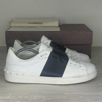 Valentino Sneakers, 'Black Stripe' Open (43)