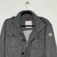 Moncler Vindjakke, Herre 'Grå' Delonix (M3 / Large) 🪸