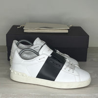 Valentino Sneakers, 'Black Stripe' Open (41)