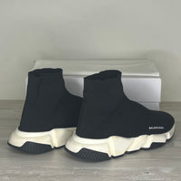 Balenciaga Sneakers, Herre Speed Trainers Black and White (46)
