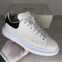 Alexander McQueen Sneakers, 'White Leather' Oversized (41)