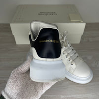 Alexander McQueen Sneakers, 'White Leather' Oversized (41)