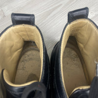 Christian Louboutin Sneakers, 'Black Leather' High-Top (44.5)