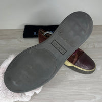 Lanvin Sneakers, 'Bordeaux Suede' Mat Toe (42)
