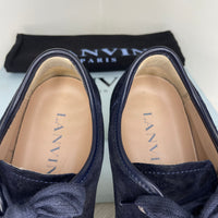 Lanvin Sneakers, Cap Toe Navy (41)