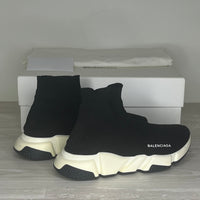 Balenciaga Sneakers, Black Speed Trainers (40)