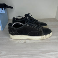 Lanvin Sneakers, Herre 'Sort' Mat Toe (40)