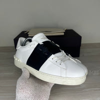 Valentino Sneakers, 'Black Stripe' Open (41)