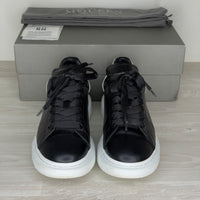 Alexander McQueen Sneakers, 'Black Leather' Oversized Sneakers (41)
