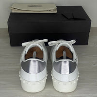 Valentino Sneakers, 'White Leather' VLTN Open (44)