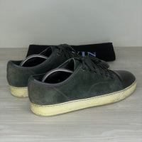 Lanvin Sneakers, 'Green Suede' Lak Toe (41)