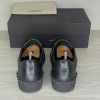 Valentino Sneakers, 'Black Leather' VLTN Open (44)