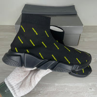 Balenciaga Sneakers, 'Neon Logo' Speed Trainer (42)