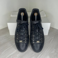 Balenciaga Sneakers, 'Black Leather' Arena (42)