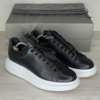 Alexander McQueen Sneakers, 'Black Leather' Oversized (41)