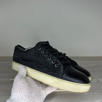 Lanvin Sneakers, Herre ‘Navy Blue’ Mat Toe (42)