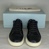 Lanvin Sneakers, 'Black Suede' Mat Toe (42)