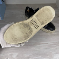 Lanvin Sneakers, Herre 'Sort' Mat Toe (40)