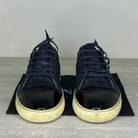 Lanvin Sneakers, Herre ‘Navy Blue’ Lak Toe (45)