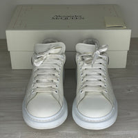 Alexander McQueen Sneakers, 'White Leather' Oversized (41)