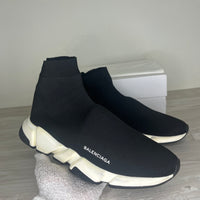 Balenciaga Sneakers, Herre Speed Trainers Black and White (46)