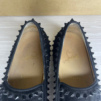 Christian Louboutin Sneakers, 'Black Suede' Pik Boat (43)