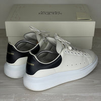 Alexander McQueen Sneakers, 'White Leather' Oversized (41)