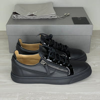 Giuseppe Zanotti, 'Black Leather' Frankie (40)