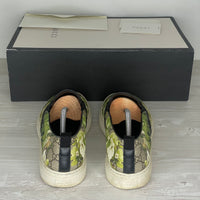 Gucci Sneakers, Green 'Bloom' Slip-on (44.5)