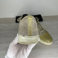 Lanvin Sneakers, Herre 'Olive' Lak Toe (43)