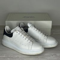 Alexander McQueen Sneakers, 'Hvid Læder' Oversized (45)