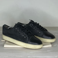 Lanvin Sneakers, Herre ‘Navy Blue’ Mat Toe (42)