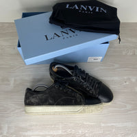 Lanvin Sneakers, Herre 'Sort' Mat Toe (40)
