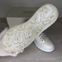Alexander McQueen Sneakers, 'White Leather' Oversized (41)