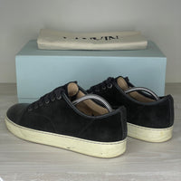Lanvin Sneakers, 'Black Suede' Mat Toe (42)