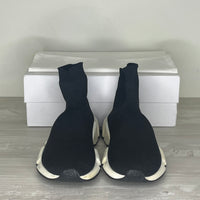 Balenciaga Sneakers, Herre Speed Trainers Black and White (46)