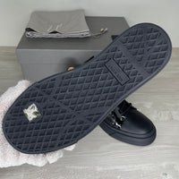 Giuseppe Zanotti, 'Black Leather' Frankie (40)