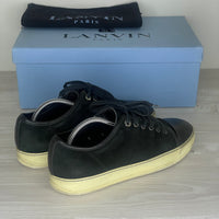Lanvin Sneakers, 'Black Suede' Mat Toe (39)
