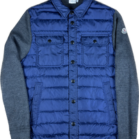 Moncler Cardigan, Herre 'Blå' Maglia (Medium)
