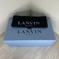 Lanvin Sneakers, Herre 'Lyse Grå' Lak Toe (40)