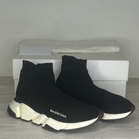 Balenciaga Sneakers, Black Speed Trainers (40)