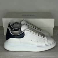 Alexander McQueen Sneakers, 'Hvid Læder' Oversized (41.5)
