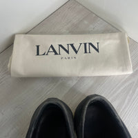 Lanvin Sneakers, Grey Suede 'Mat Toe' (43)