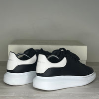 Alexander McQueen Sneakers, Black and White Leather (41)